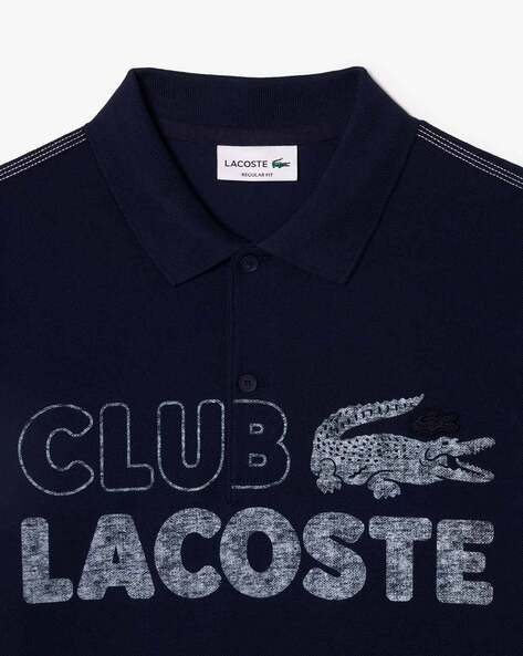 Buy Navy Tshirts for Men by Lacoste Online