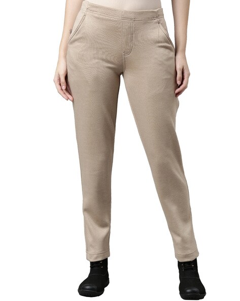 Buy Beige Trousers & Pants for Women by Na-kd Online