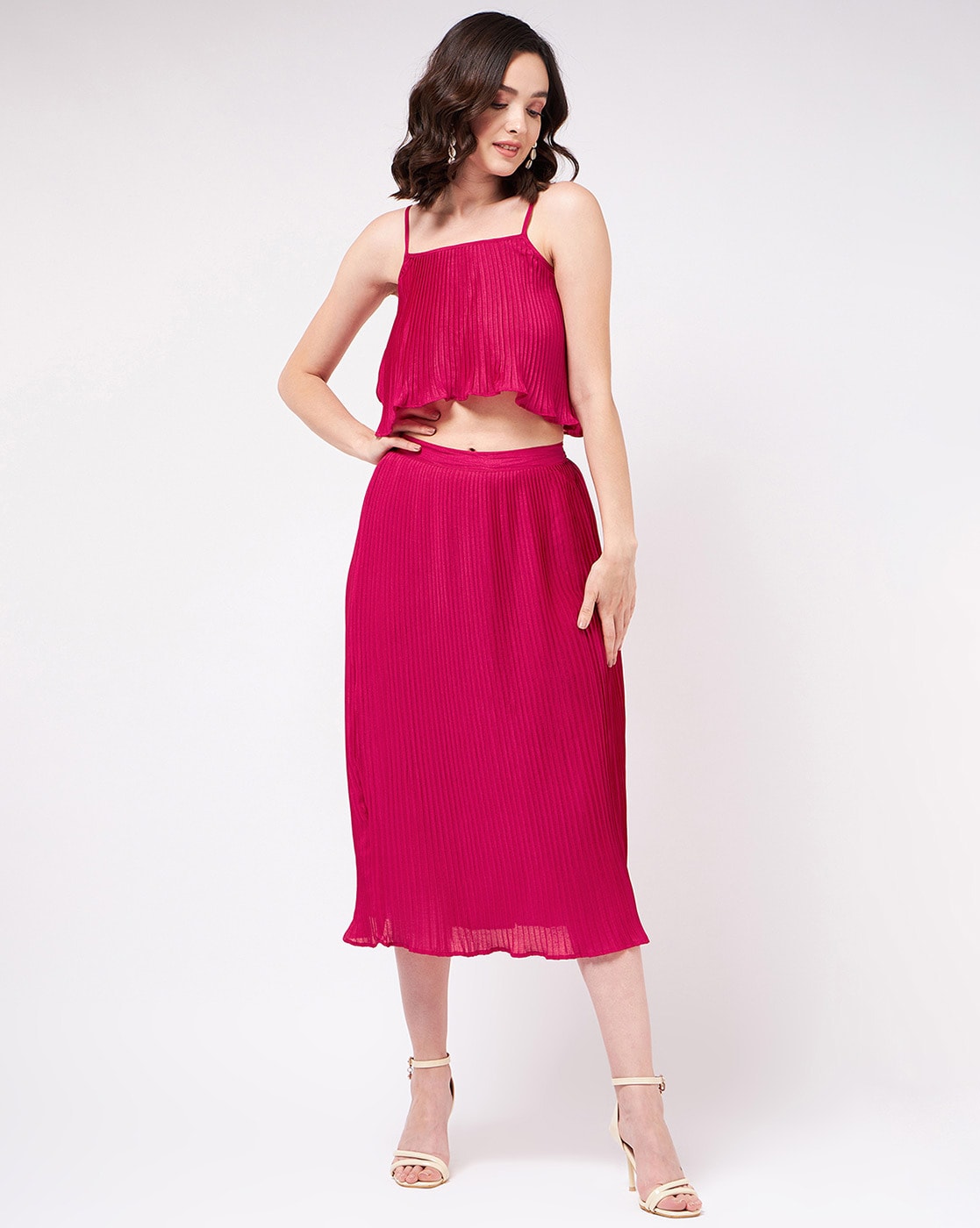 Buy Pink Suit Sets for Women by Zima Leto Online