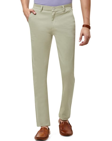 Dolce & Gabbana Light Green Cotton Skinny Men Trousers Pants – PHOENIX LUXE