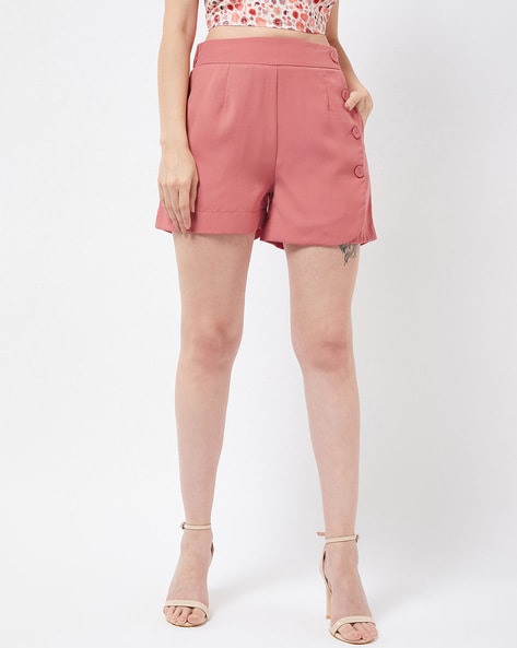 Buy Rust Shorts for Women by Magre Online