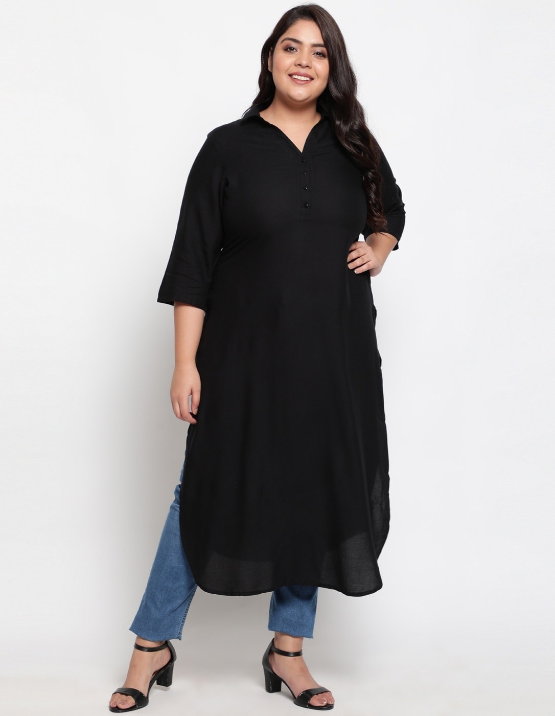 Buy Black Kurtas for Women by Amydus Online