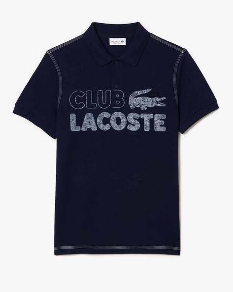 Buy Navy Tshirts for Men by Lacoste Online