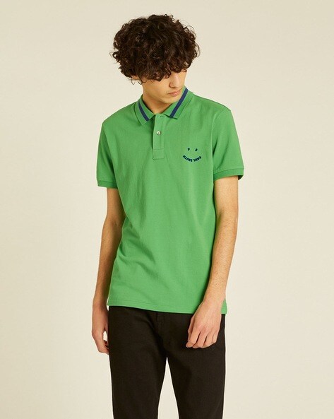 paul smith green polo shirt