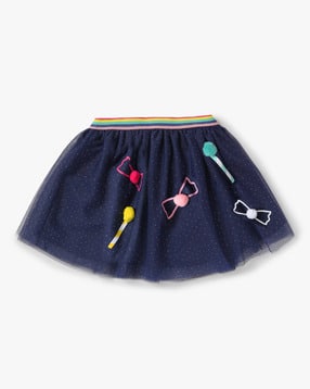 kg frendz Flared Skirt with Elasticated Waist-picture-41