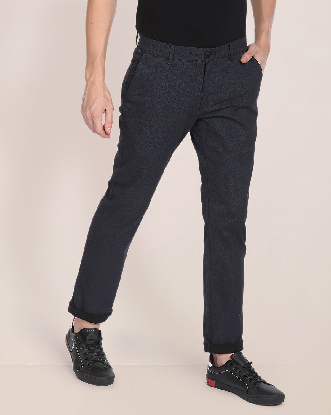 U.S. POLO ASSN. Slim Fit Men Brown Trousers - Buy U.S. POLO ASSN. Slim Fit  Men Brown Trousers Online at Best Prices in India | Flipkart.com