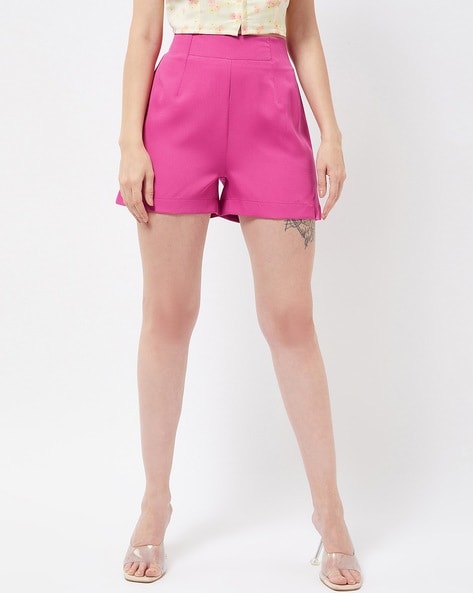 Buy Yollmart Women Sexy Cut Off Low Waist Denim Jeans Shorts Mini Hot Pants-Blue-S  at Amazon.in