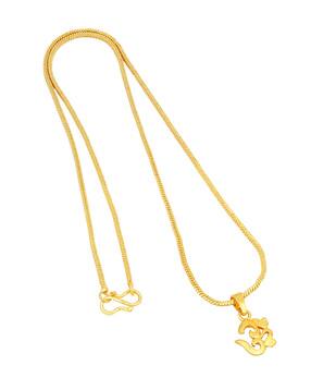 charms Gold-Plated Aum Statement Chain-picture-48