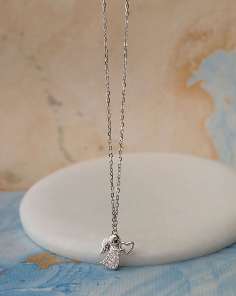 Fairy necklace hot sale sterling silver