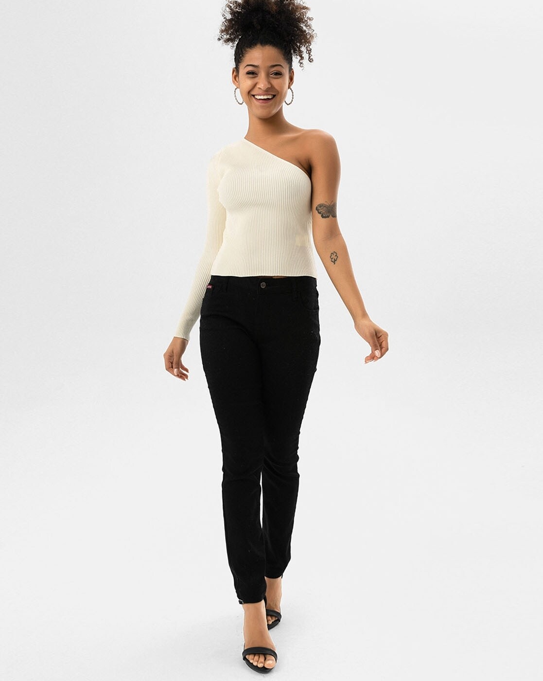 Buy Off White Tops for Women by SAM Online