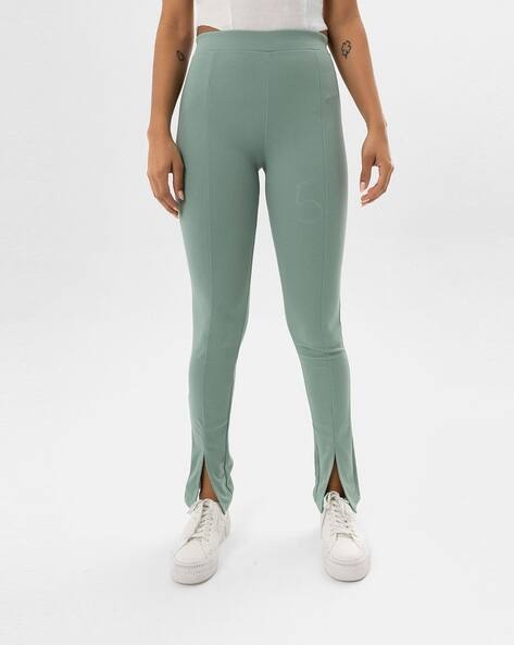 SAM Slim Fit Pants with Slit Hem