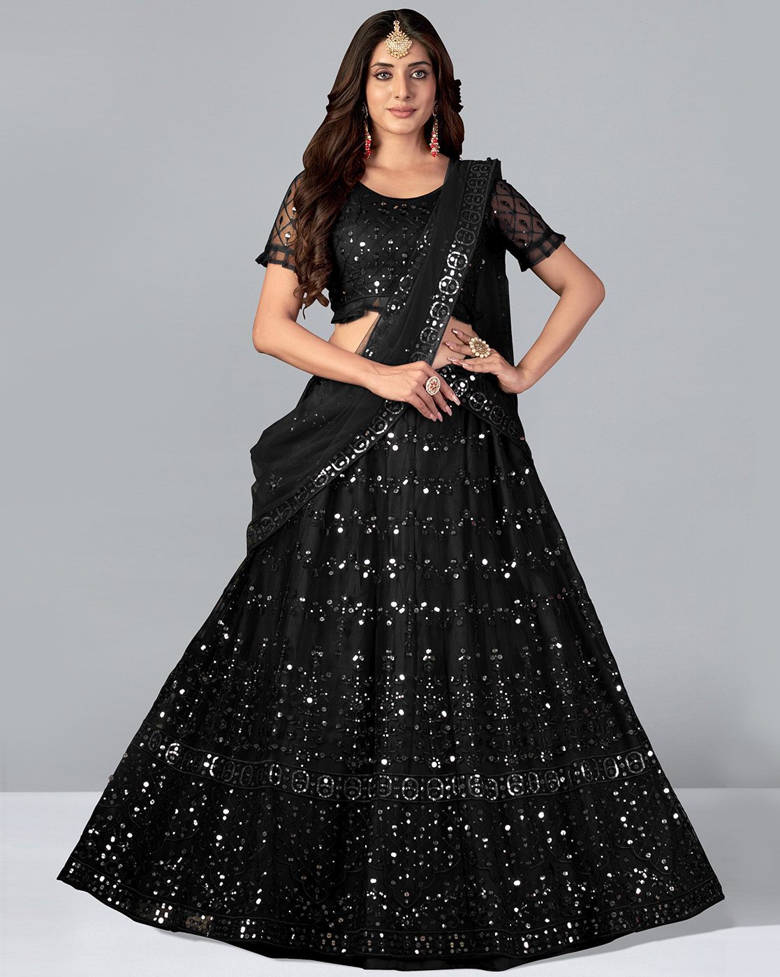 Digital Print Lehenga at Rs 799 | Printed Lehenga in Surat | ID:  2850677417648