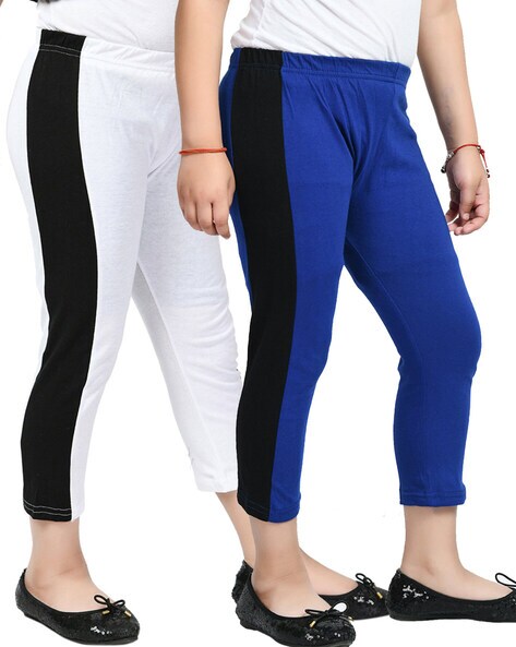 Buy Grey Trousers & Pants for Girls by INDIWEAVES Online