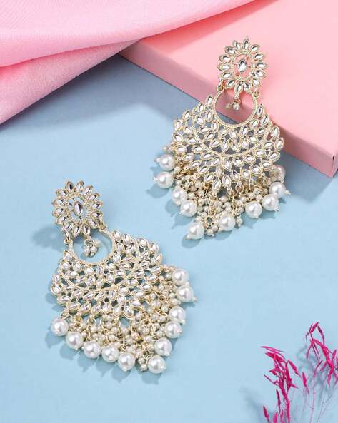 Polki Earring & Tica Mehndi Sku 675 A2 at Rs 540.00 | Malad East | Mumbai|  ID: 2850536953162