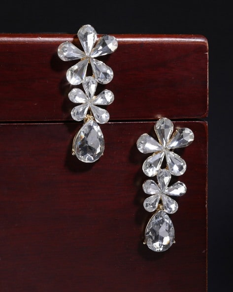Buy Grey Earrings for Women by Crunchy Fashion Online | Ajio.com