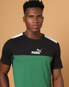 Buy Green Black Tshirts for Men by Puma Online Ajio