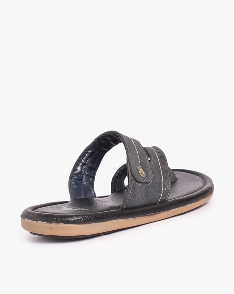 Toe Ring Cross Strap Flat Sandals