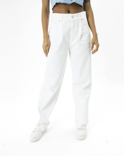 SAM High-Rise Straight Fit Jeans