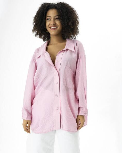 SAM Loose Fit Shirt with Patch Pocket