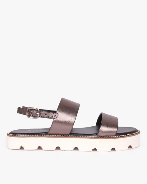 Buy HAUTE CURRY Synthetic Slipon Womens Casual Sandals | Shoppers Stop