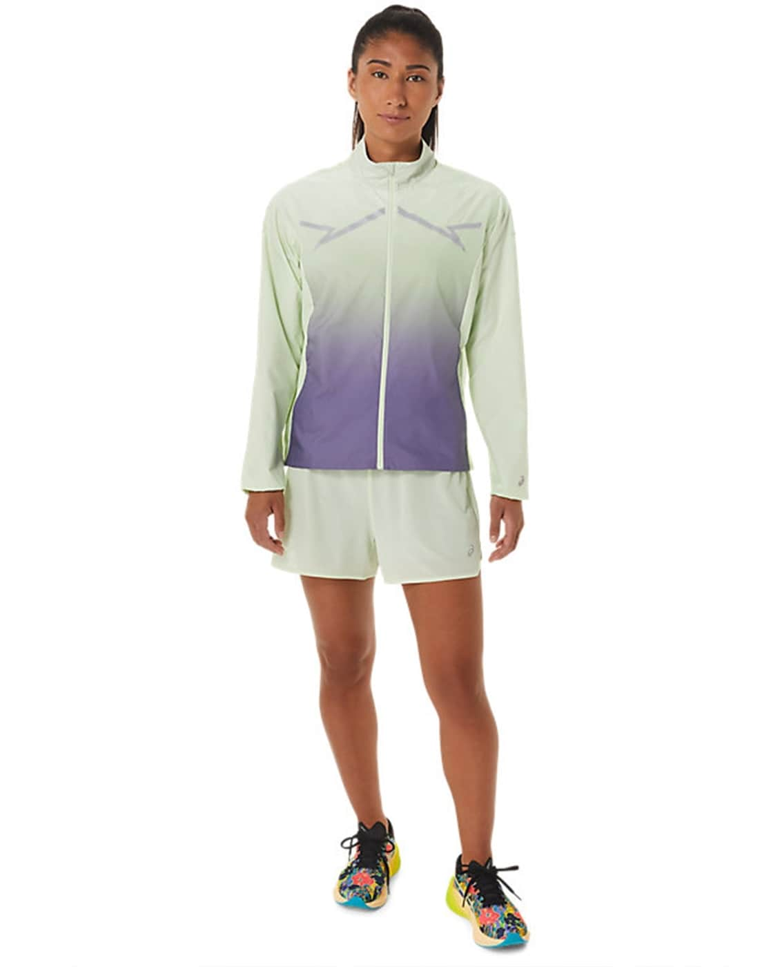 Asics lite show jacket on sale womens