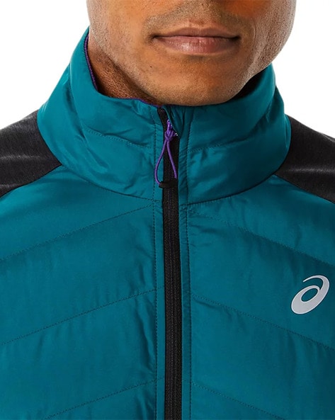 Asics windbreaker mens running jacket hot sale