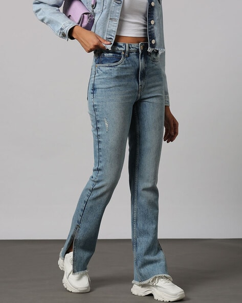 Buy Blue Jeans & Jeggings for Women by Outryt Online