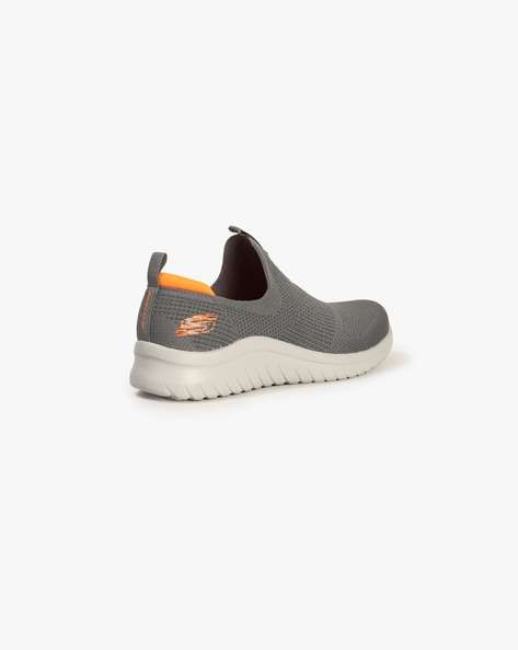 Skechers ultra flex mens hot sale orange