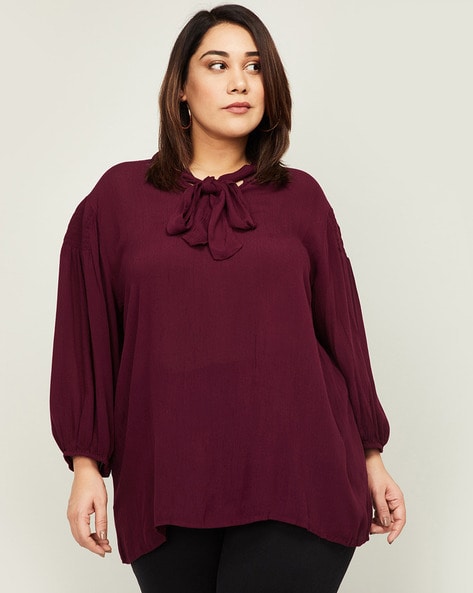 Plus Size Going Out Party Tops Yours Clothing Plus Size,, 55% OFF