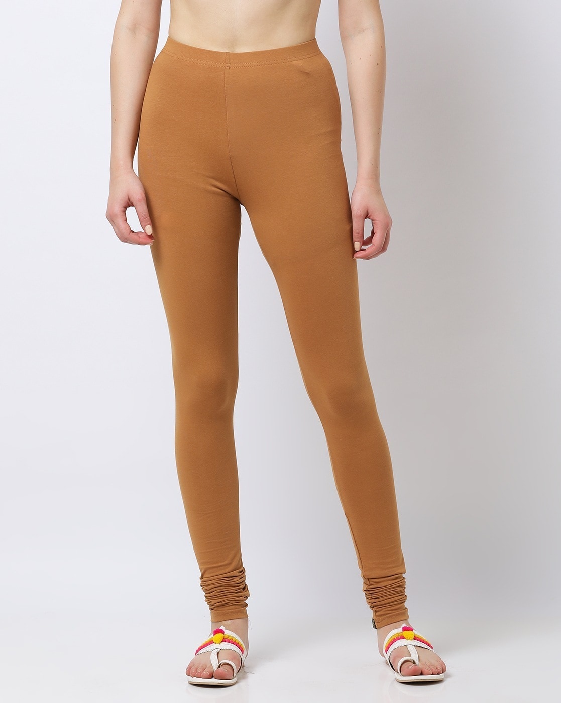 Buy Coral Pink Leggings for Women by AVAASA MIX N' MATCH Online | Ajio.com