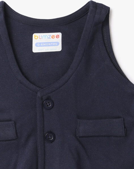 Buy Navy Blue & Peach Sets for Infants by BUMZEE Online