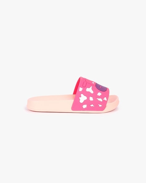 Girls pink online sliders