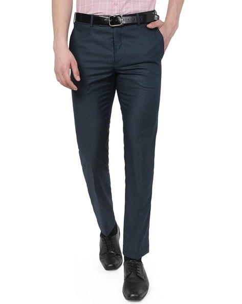 Buy Blue Trousers & Pants for Men by Metal Online | Ajio.com