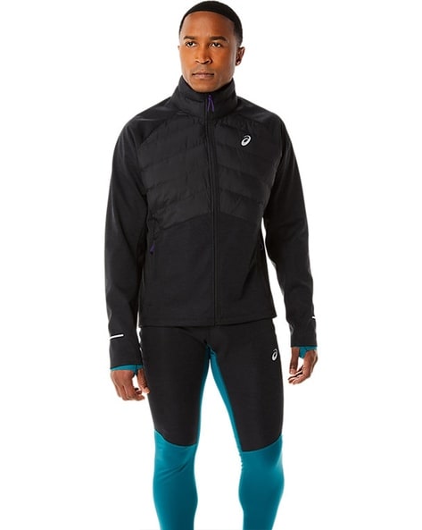 Mens hybrid best sale running jacket