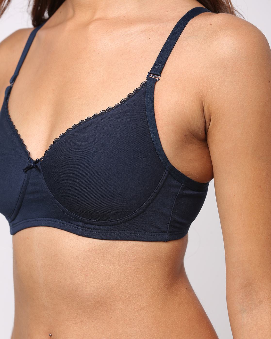 Buy Navy Blue Bras for Women by Fig Online