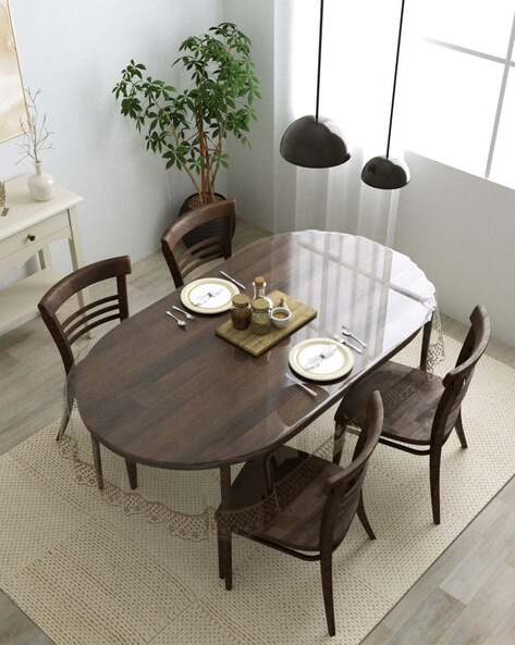 Oval dining 2024 table 4 seater