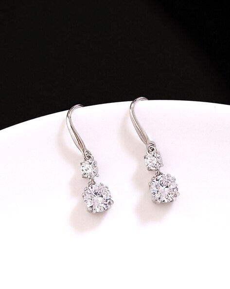 Crystal Dangling Earrings for Long Hair Jewelry for Women Gift Box -  HisJewelsCreations™