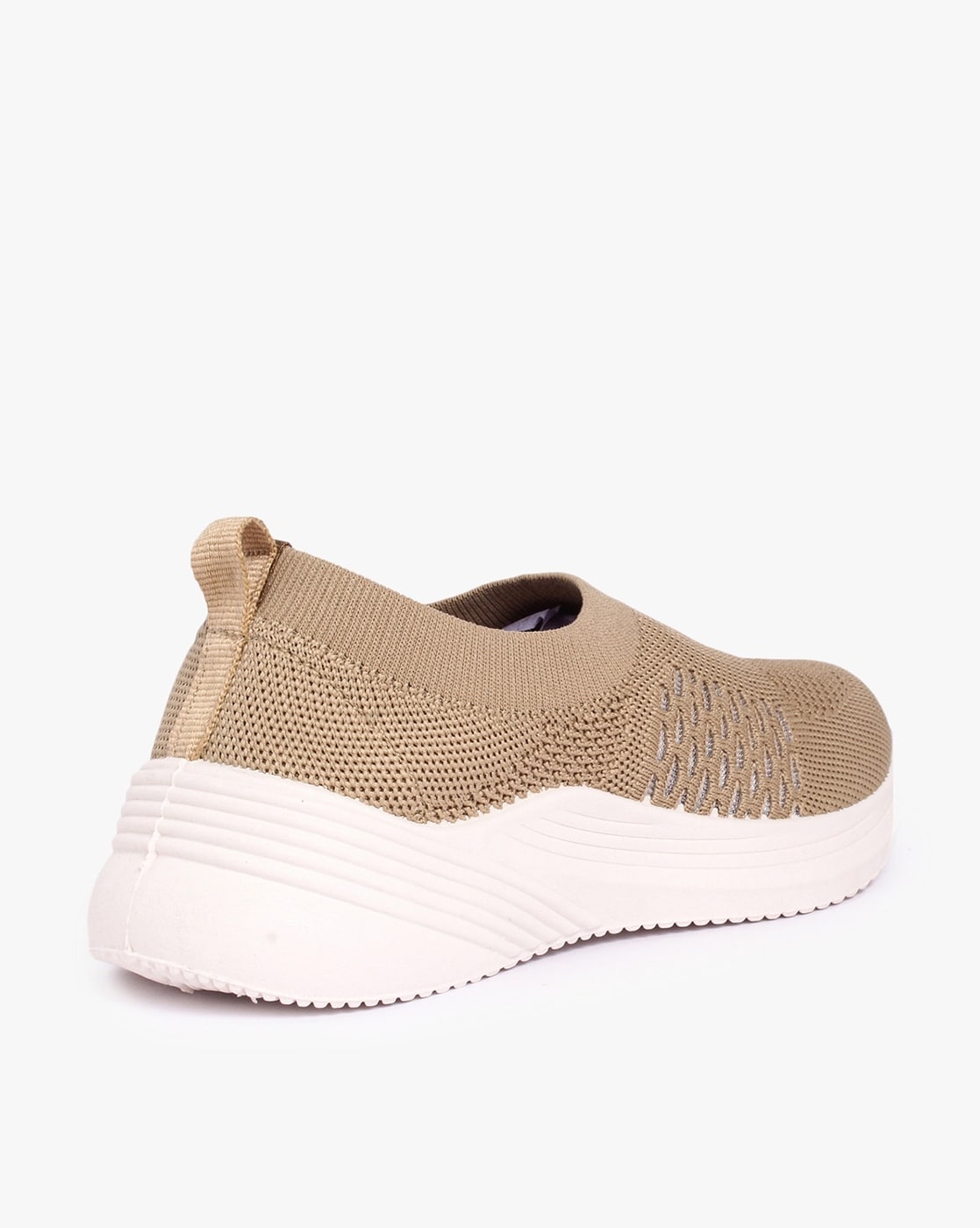 Womens beige slip on on sale shoes