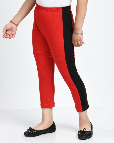 Buy Multi Trousers & Pants for Girls by INDIWEAVES Online