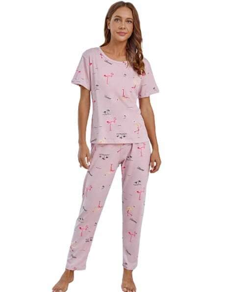 T shirt pj discount set