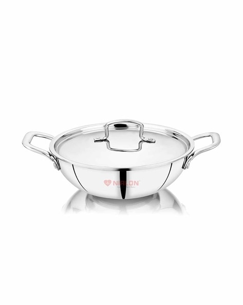 Deep Kadai with Stainless Steel Lid