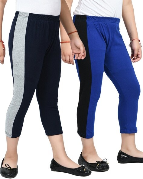 Buy Grey Trousers & Pants for Girls by INDIWEAVES Online