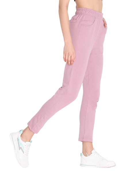 Buy Chiku Cherry solid women multicolor lycra blend Trackpants pack of 2  size Small Online at Best Prices in India - JioMart.