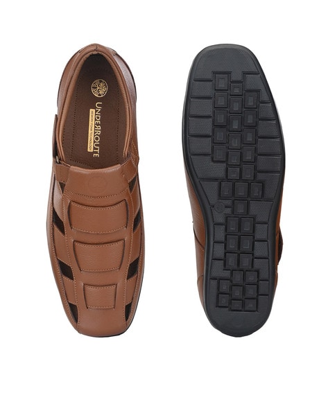 Buy Beige Sandals for Men by UNDERROUTE Online Ajio