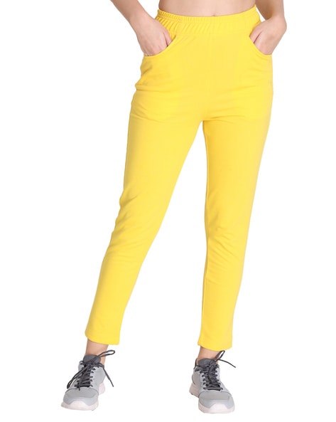 Capri Yellow Leggings for Women for sale | eBay