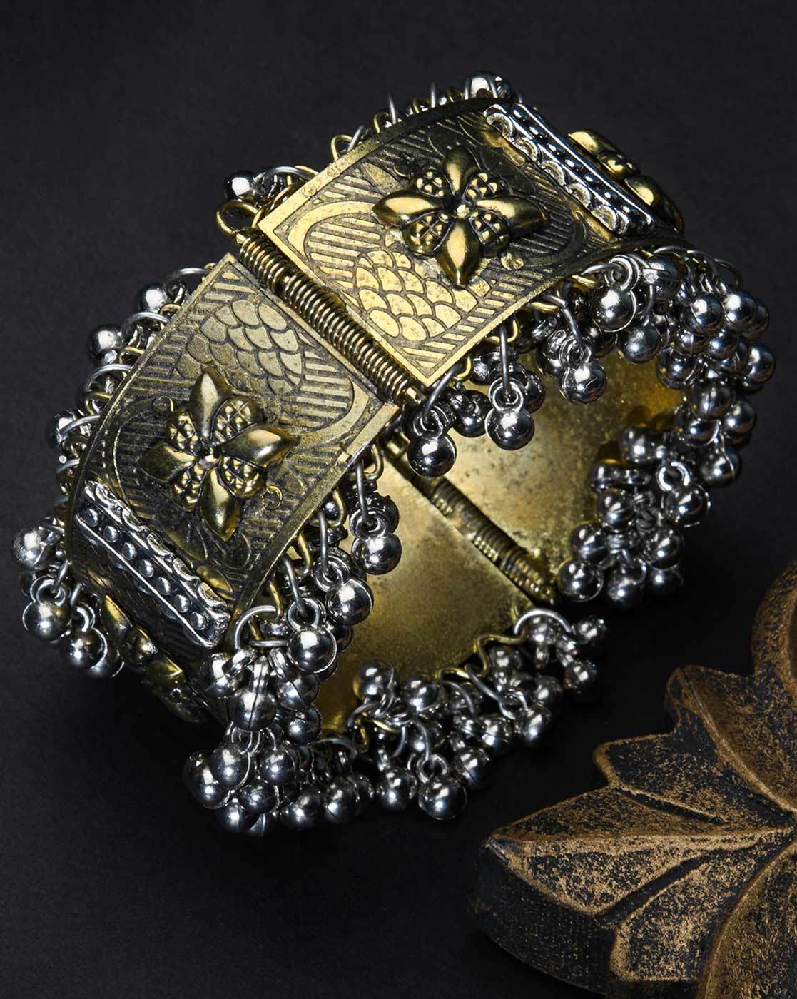 Toniq Bangle Bracelets and Cuffs : Buy Toniq Gold Plated Kada