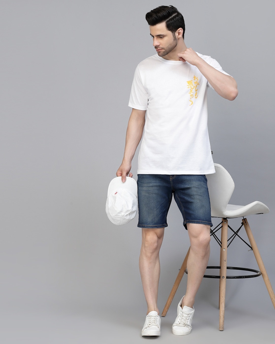Buy White Tshirts for Men by RIGO Online