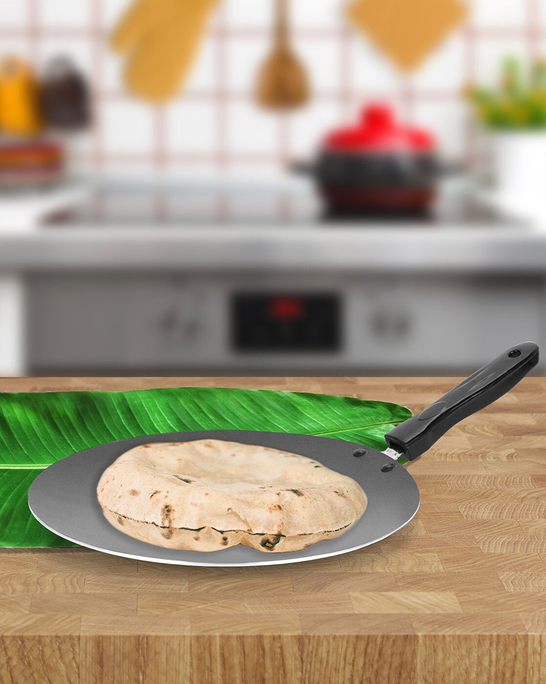 Buy Sumeet Super Smooth Gold Series Pre Seasoned Cast Iron Concave Tawa for  Roti/Chapati/Naan