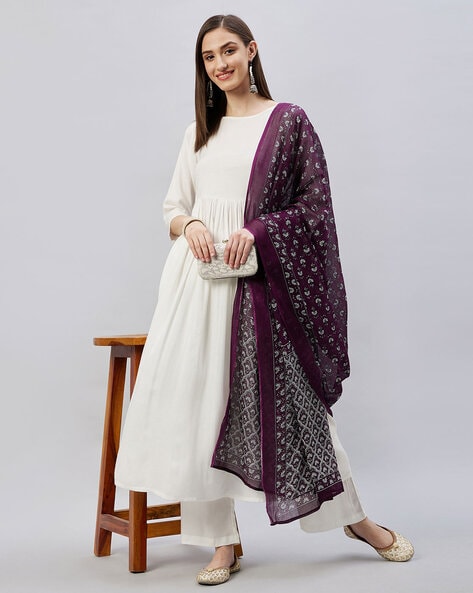 Floral Print Cotton Saree Price in India