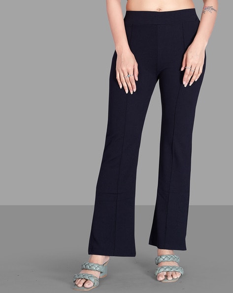 Buy Black Trousers & Pants for Women by Vastrawada Online